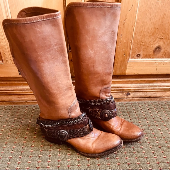 Freebird by Steven Breck Boot size 8 brown cognac - Picture 3 of 6